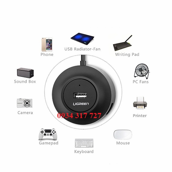 Hub USB 2.0 Ugreen 20277